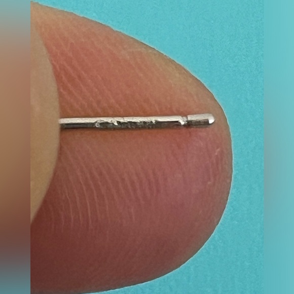 🔴Authentic TIFFANY & CO Sterling Silver Bead Ball Stud Earrings 🔴 - Picture 3 of 4